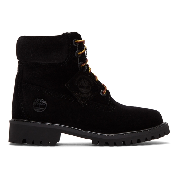 OFF-WHITE x Timberland Velvet Hiking Boots Virgil Abloh - Picture 7 of 14